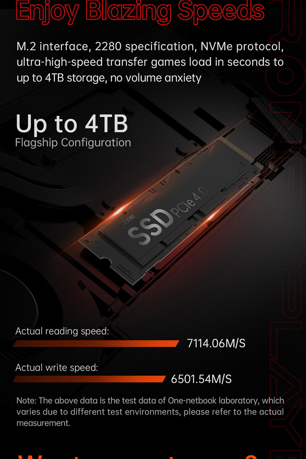 One Netbook OneXPlayer X1 Pro prenosný herný PC, AMD Ryzen AI 9 HX 370 12 jadier, max. 5,1 GHz, 10,95'' 2560*1600 120 Hz LTPS displej, 64 GB LPDDR5x 7500 MHz RAM, 2 TB SSD, 2*USB-C, 1*USB3.2, 1*TF karta, 1* Oculink, 1*3,5 mm audio, Harman Sound System - US zástrčka