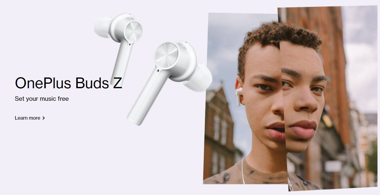 Slúchadlá OnePlus Buds Z TWS – biela