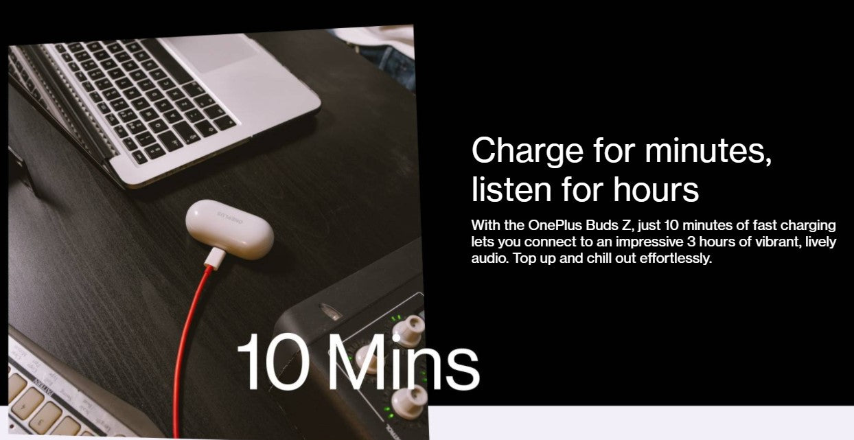 Slúchadlá OnePlus Buds Z TWS – biela