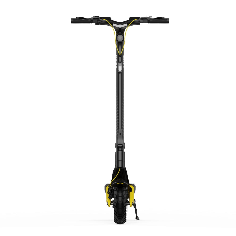 OOTD S10 Folding Electric Scooter 10 Inch Tires 1400W Motor 25km/h Max Speed 48V 20Ah Battery for 60-70km Range 120KG Max Load Disc Brake shock absorption IPX4  APP - Yellow