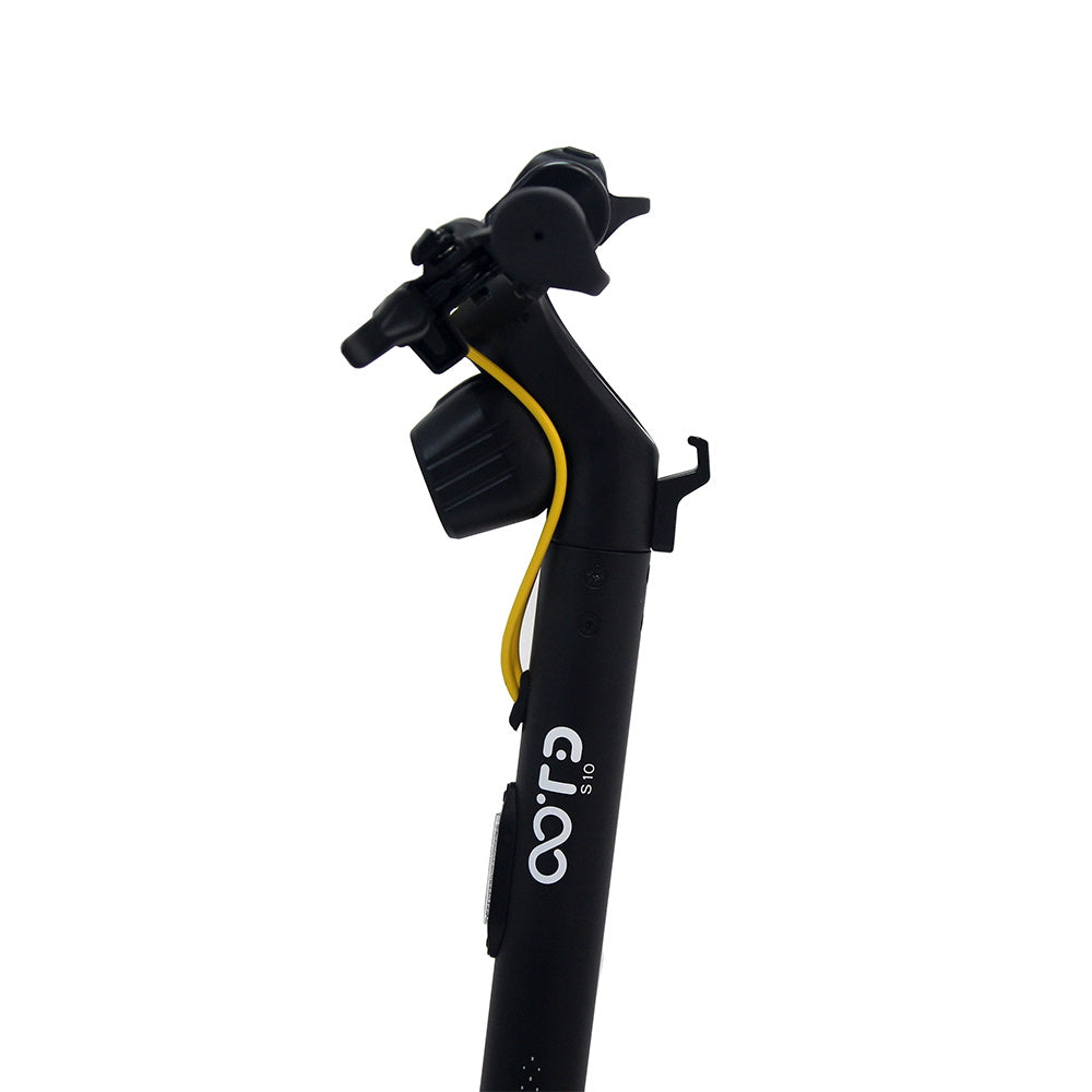 OOTD S10 Folding Electric Scooter 10 Inch Tires 1400W Motor 25km/h Max Speed 48V 20Ah Battery for 60-70km Range 120KG Max Load Disc Brake shock absorption IPX4  APP - Yellow