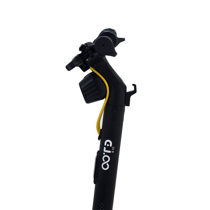 OOTD S10 Folding Electric Scooter 10 Inch Tires 1400W Motor 25km/h Max Speed 48V 20Ah Battery for 60-70km Range 120KG Max Load Disc Brake shock absorption IPX4  APP - Yellow