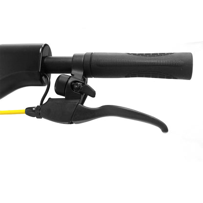 OOTD S10 Folding Electric Scooter 10 Inch Tires 1400W Motor 25km/h Max Speed 48V 20Ah Battery for 60-70km Range 120KG Max Load Disc Brake shock absorption IPX4  APP - Yellow