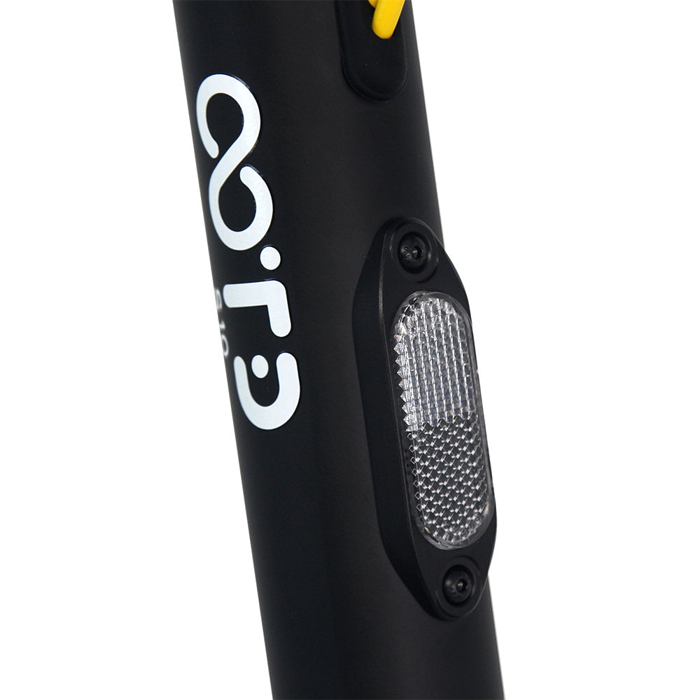 OOTD S10 Folding Electric Scooter 10 Inch Tires 1400W Motor 25km/h Max Speed 48V 20Ah Battery for 60-70km Range 120KG Max Load Disc Brake shock absorption IPX4  APP - Yellow