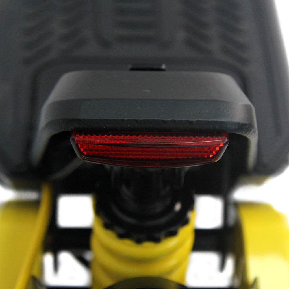 OOTD S10 Folding Electric Scooter 10 Inch Tires 1400W Motor 25km/h Max Speed 48V 20Ah Battery for 60-70km Range 120KG Max Load Disc Brake shock absorption IPX4  APP - Yellow