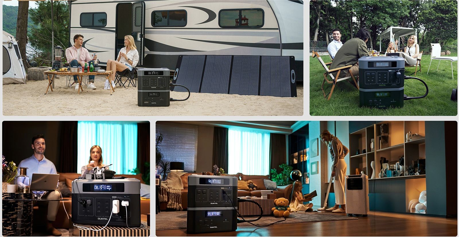 LiFePO4 batéria OUKITEL B2000 s kapacitou 2048 Wh