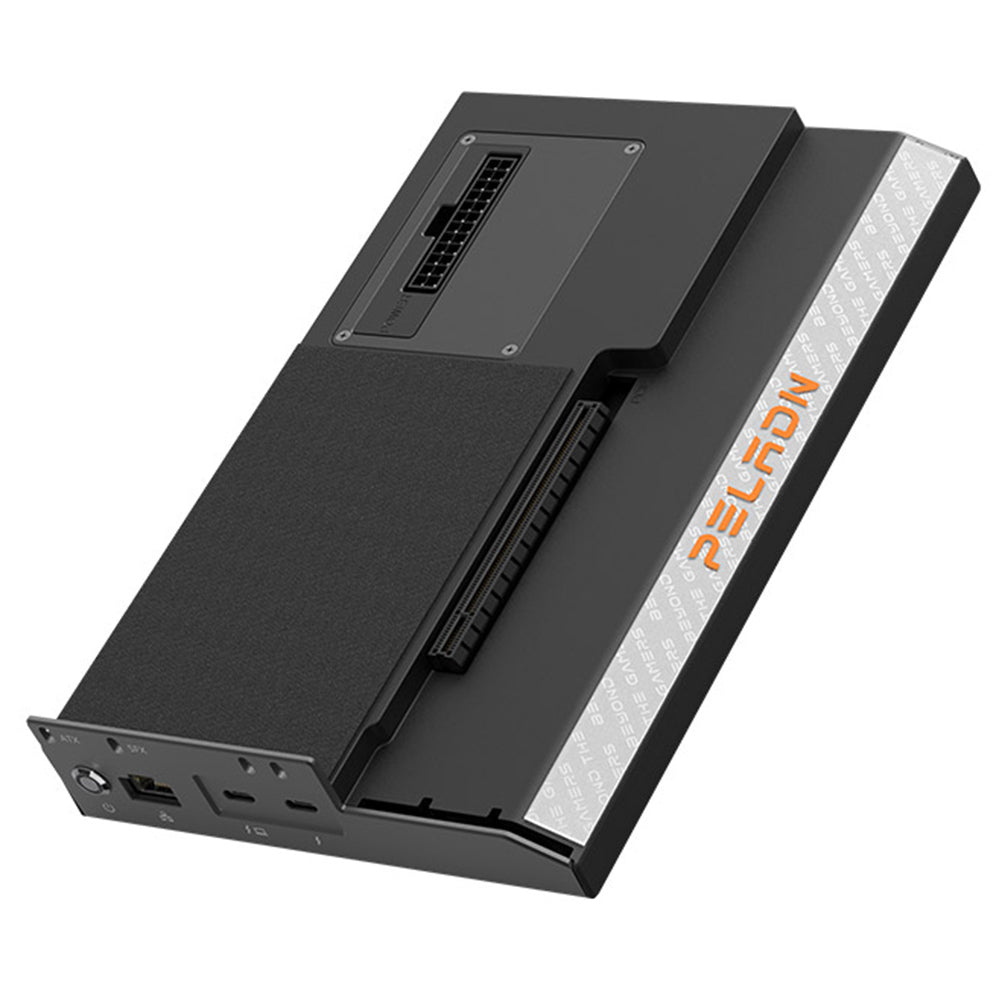PELADN Link S-1 eGPU Dock, 2*Thunderbolt 3, 1*1000M LAN, 1* M.2 2280 NVME SSD, 40Gbps Transmission Speed, Compatible with ATX/SFX Power Supply