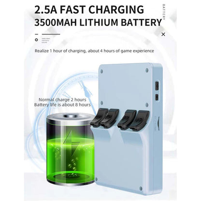 Powkiddy RGB20S Game Console 16GB Linux 128GB TF Card - Blue