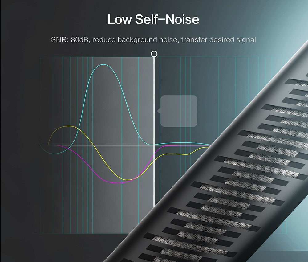 Hyperkardioidný puškohlasný mikrofon SYNCO D2