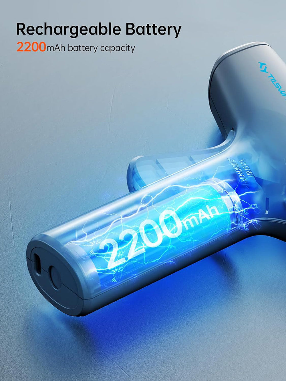 Bezdrôtová tepelná lepidlová pištole Tilswall W104 4V, 15s rýchle predhriatie, 2200mAh USB-C dobíjateľná, inteligentné vypnutie