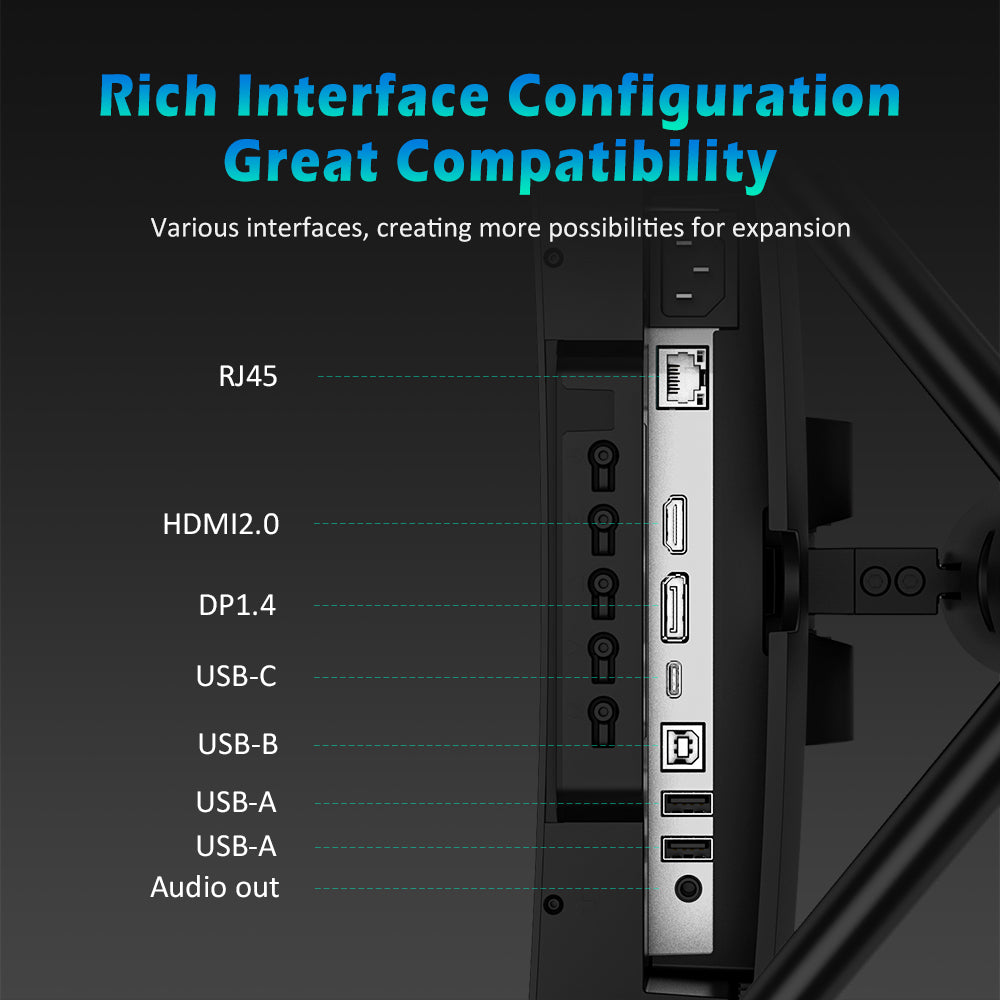 TITAN ARMY C49SHC 49-palcový herný monitor, 3840*1080 CSOT HVA panel, 32:9 prehnutá obrazovka, 144 Hz vysoká obnovovacia frekvencia, inteligentné rozdelenie obrazovky PIP/PBP, Adaptive-Sync, 1*HDMI 2.0 1*DP 1.4 1*USB-C s plnou funkčnosťou 1*USB-B 2*USB-A, 65W reverzné nabíjanie