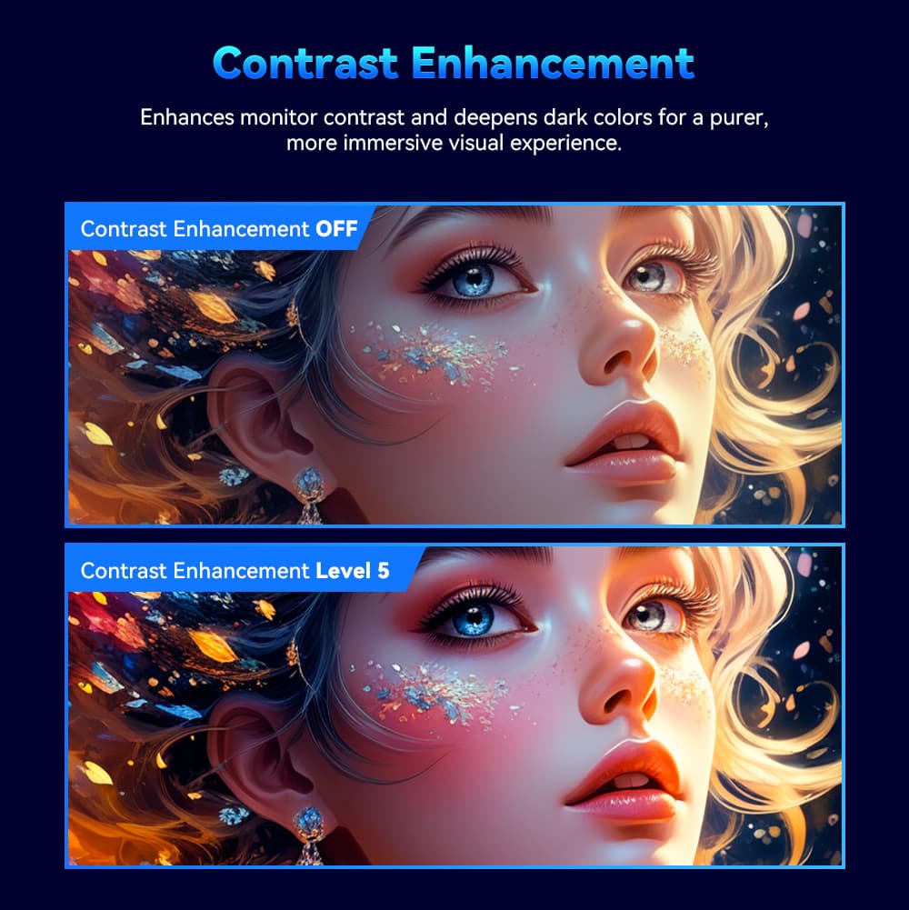 Herný monitor TITAN ARMY P27GR, 27-palcový 2560*1440 Fast IPS displej, obnovovacia frekvencia 180 Hz, 1 ms GTG, 99 % sRGB, HDR10, Adaptive-Sync, herný režim, dynamické OD, PBP a PIP displej, redukcia modrého svetla, nastaviteľný sklon, VESA uchytenie na stenu