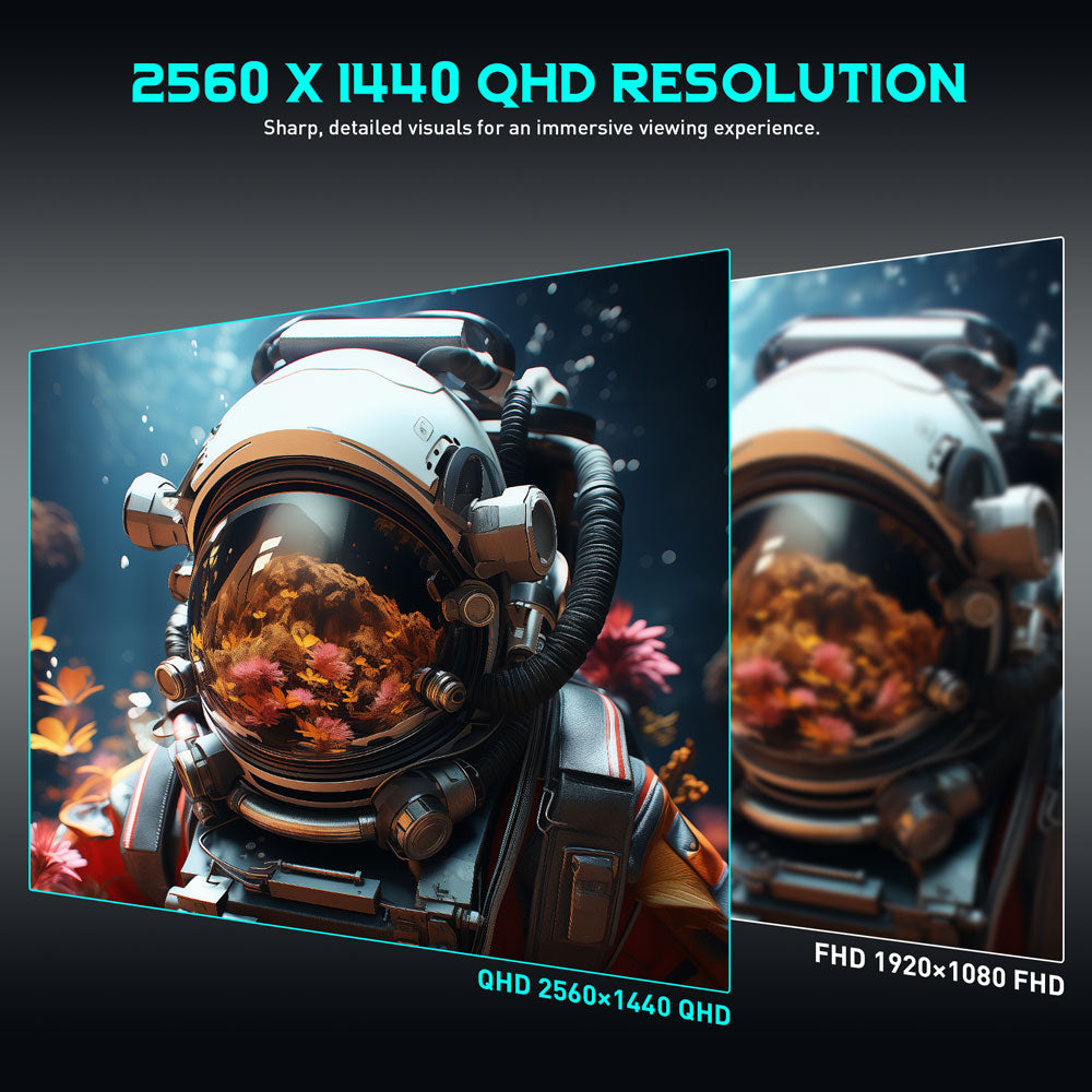 Herný monitor TITAN ARMY P32A2S2, 2560 x 1440 QHD FAST IPS panel, obnovovacia frekvencia 240 Hz, HDR400, 1 ms GTG, režim GamePlus, Adaptive Sync, PIP/PBP rozdelená obrazovka, 2*HDMI 2.1 2*DP 1.4, podsvietenie E-Sport, nastavitelné stojany