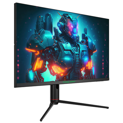 TITAN ARMY P32A2S2 Gaming Monitor, 2560 x 1440 QHD FAST IPS Panel, 240Hz Refresh Rate, HDR400, 1ms GTG, GamePlus Mode, Adaptive Sync, PIP/PBP Split Screen, 2*HDMI 2.1 2*DP 1.4, E-Sport Backlights, Adjustable Stand