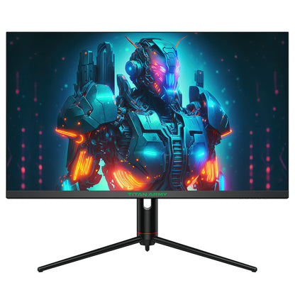 TITAN ARMY P32A2S2 Gaming Monitor, 2560 x 1440 QHD FAST IPS Panel, 240Hz Refresh Rate, HDR400, 1ms GTG, GamePlus Mode, Adaptive Sync, PIP/PBP Split Screen, 2*HDMI 2.1 2*DP 1.4, E-Sport Backlights, Adjustable Stand