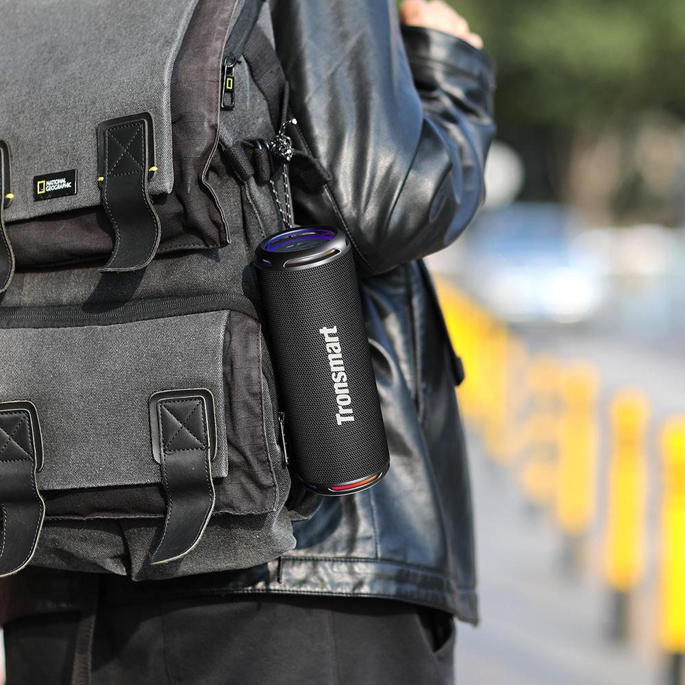 Prenosný Bluetooth reproduktor Tronsmart T7 Lite 24W, vodotesný IPX7, batéria 4000 mAh, Bluetooth 5.3, čierna