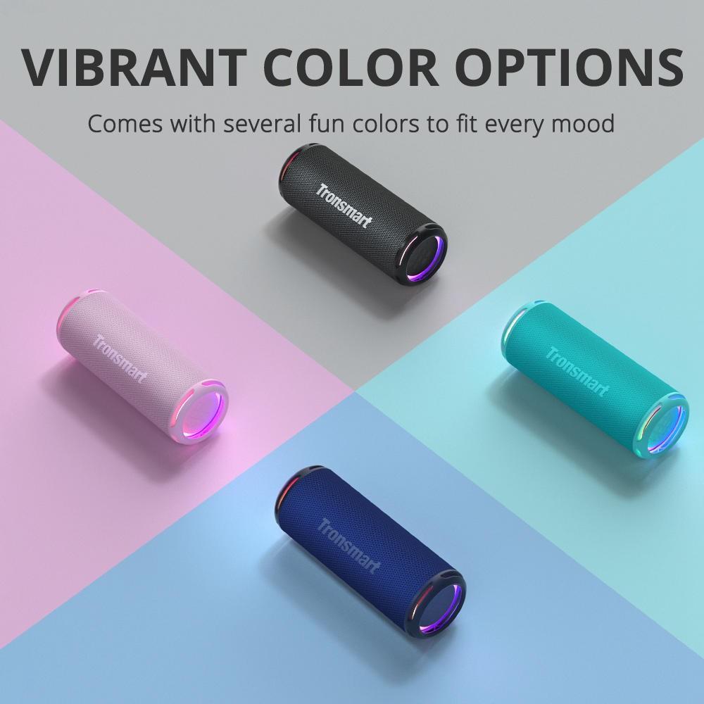 Prenosný Bluetooth reproduktor Tronsmart T7 Lite 24W, vodoodolný IPX7, batéria 4000 mAh, Bluetooth 5.3, čierna