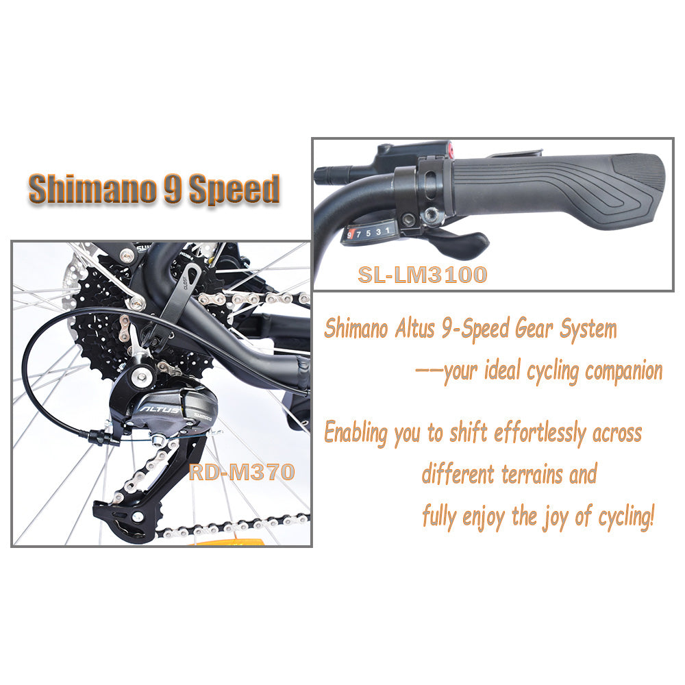 TTGO C7(ZZ-28ST) Electric Bike, 250W BAFANG Mid Drive Motor, 36V 20Ah Battery, 700C*45C Tire, 25km/h Max Speed, 160-180km Range, Hydraulic Disc Brake, Shimano 9-speed, LCD Display - White