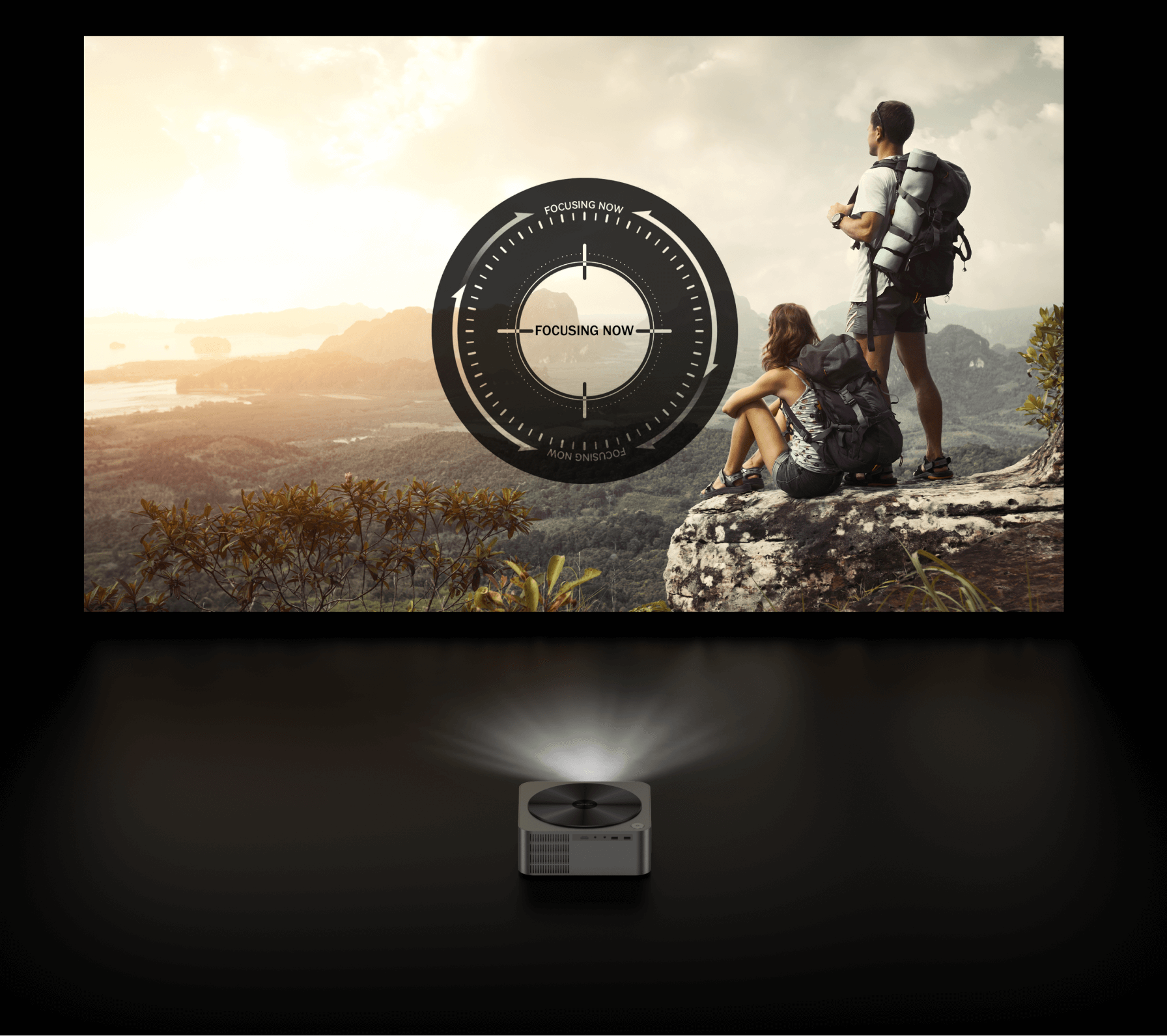 LCD projektor Ultimea Apollo P40 s natívnym rozlíšením 1080P