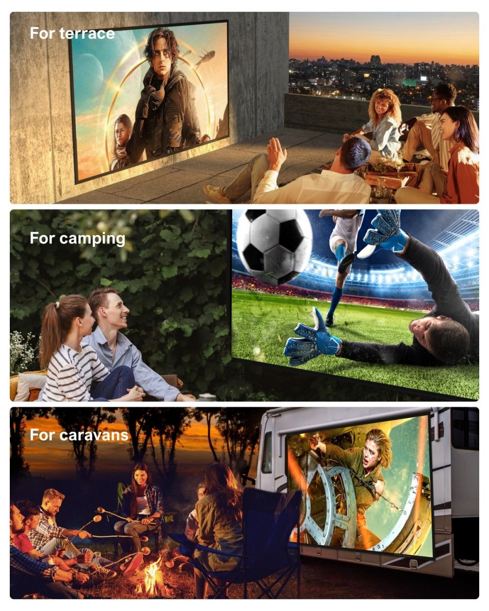 Projektorové plátno Ultimea Photon E-ALR 100 palcov, zisk 2.0, pozorovací úhel 120°