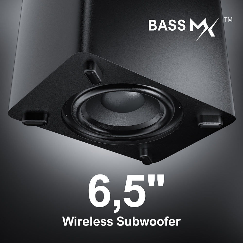 Súprava reproduktorov s ozvučovačom Ultimea Poseidon D70, 7.1 kanálová, 10-pásmový ekvalizér, 121 predvolieb ekvalizácie