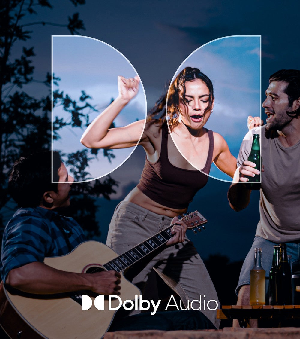 Projektor Ultimea Poseidon E40, 1000 ANSI lumenov, 4K dekódovanie, natívne 1080P, Dolby Audio, 2 x 10W reproduktory, WiFi 6, Bluetooth 5.3