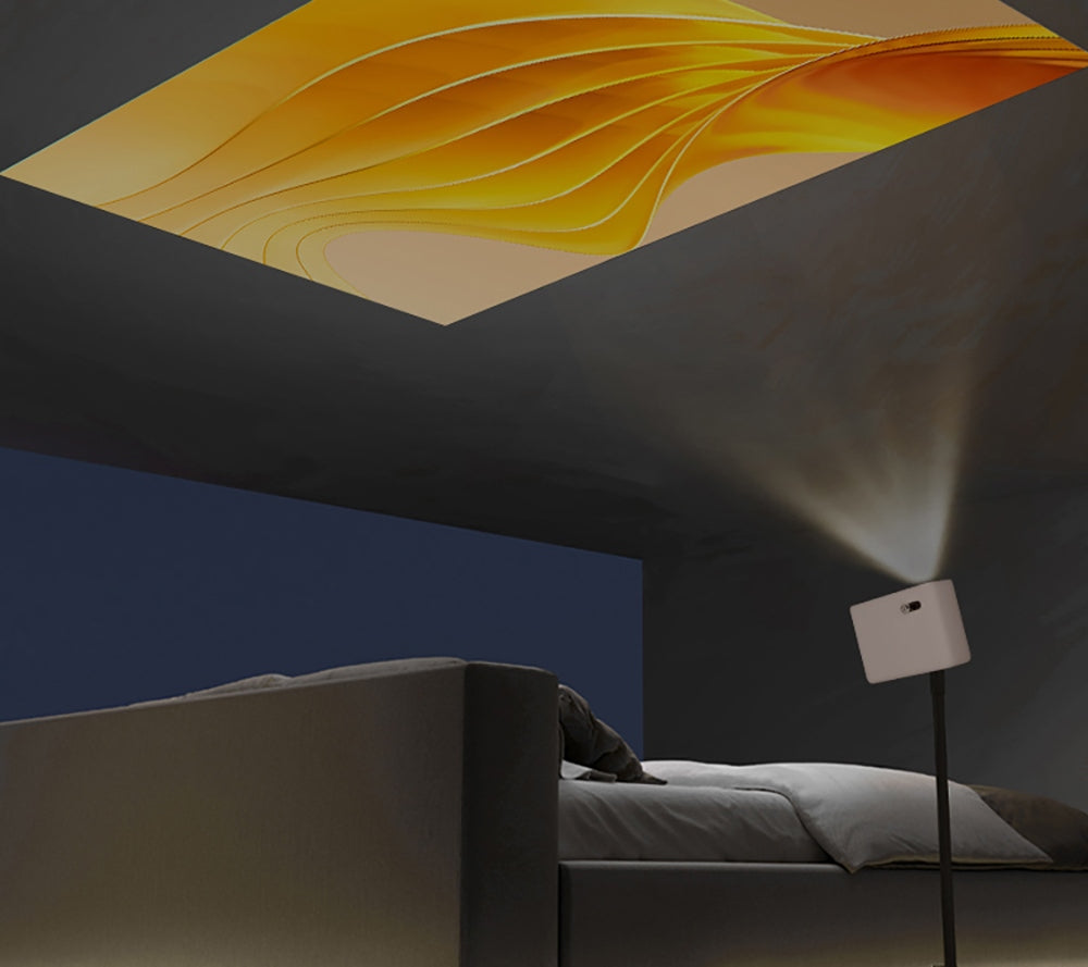 Projektor WANBO Mini Pro, Android 9.0, korekcia lichobežníkového zkreslenia (4 body) - EU zástrčka