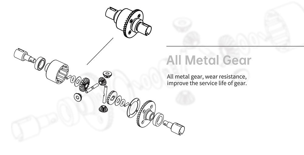 Wltoys 124008 RC závodné auto 60 km/h 1300mAh - 2 batérie