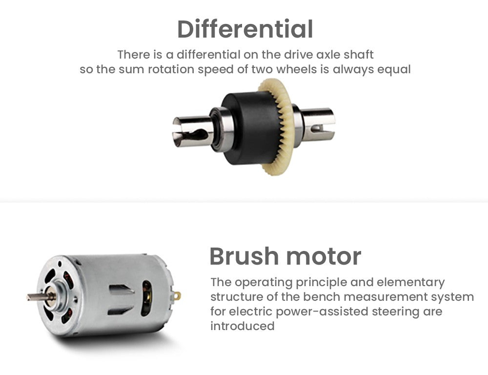 Wltoys 12427 1/12 RC auto v plnom rozsahu, terénní, s 540 kartáčovým motorem, maximální rychlost 50 km/h - 2 baterie