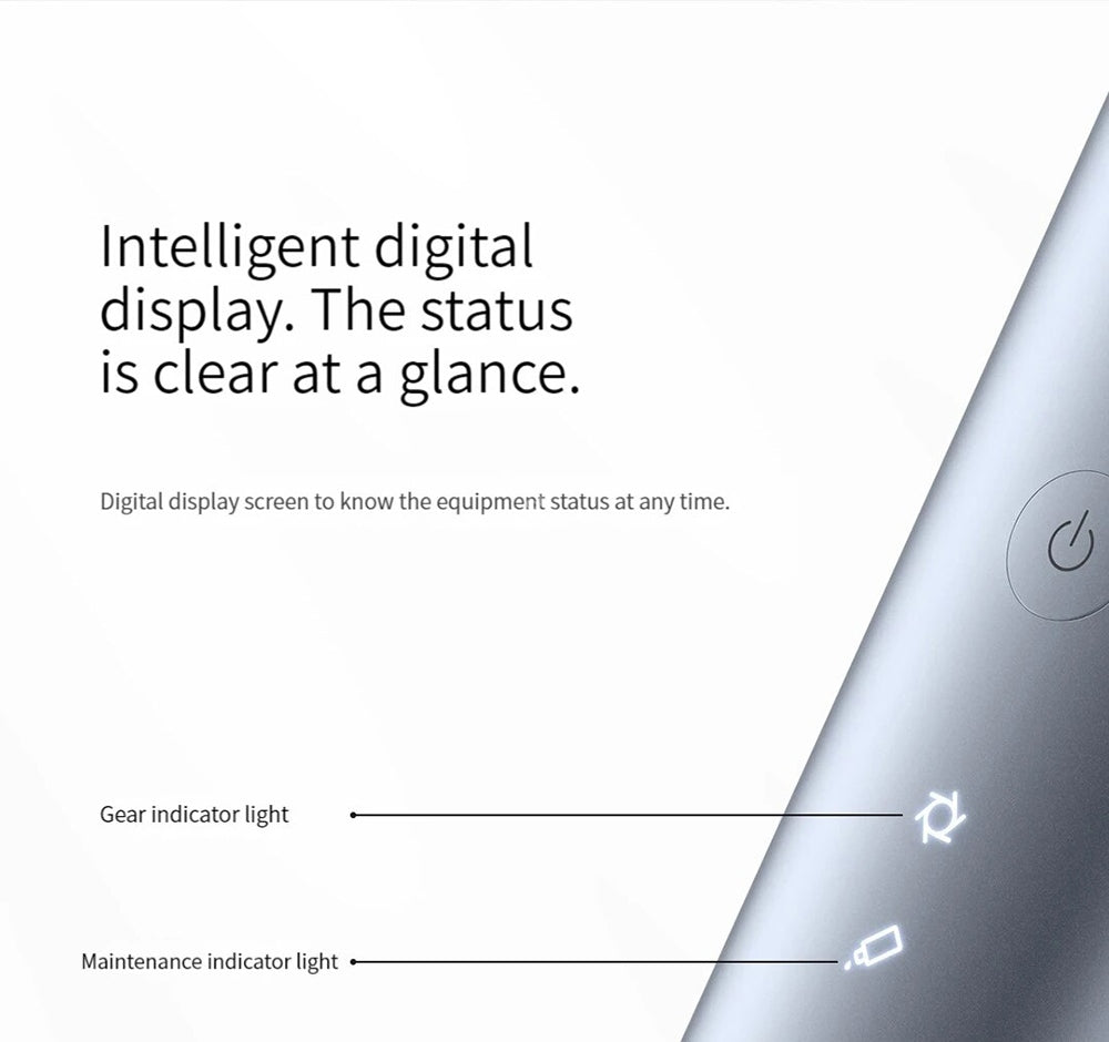 Xiaomi Mijia Hair Clipper 2 – dobíjací zastrihávač vlasov, dvojstupňové ovládanie, čepele s vysokou tvrdosťou, až 180 minút prevádzky, digitálny displej, vodotesný IPX7.