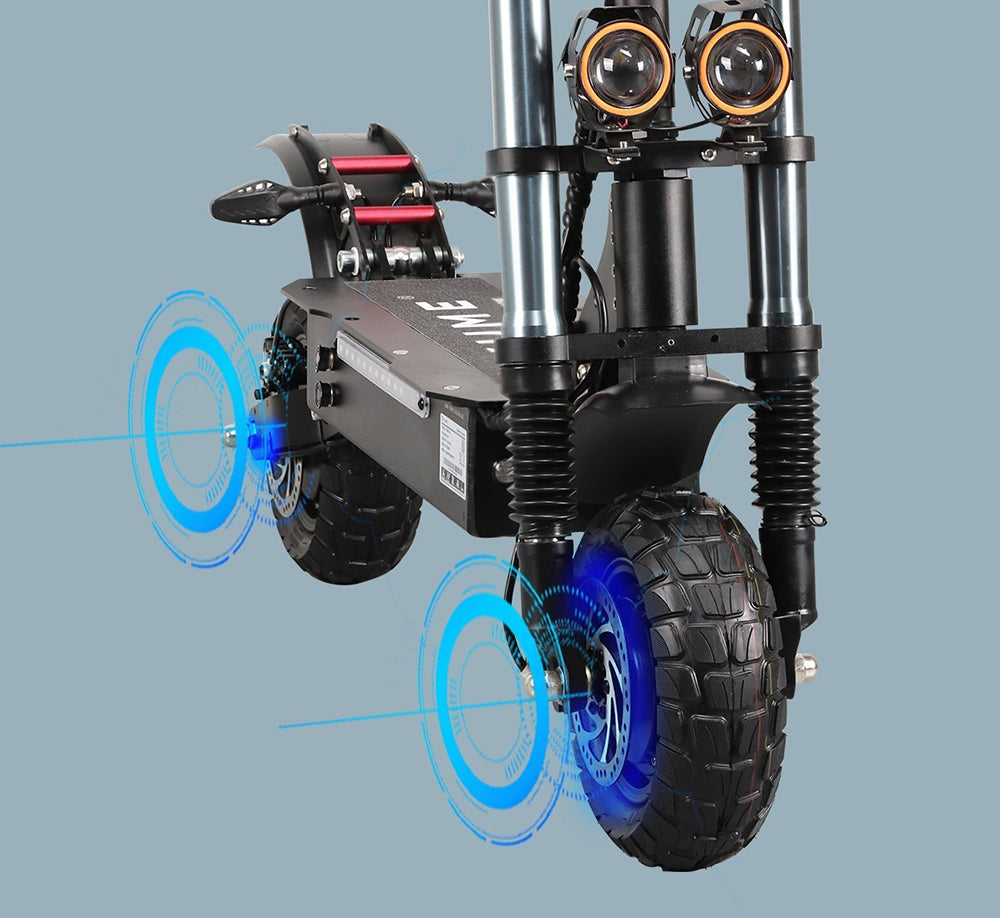 Elektromobil YUME Y10, 2x motor 1200W, 52V 23,4Ah batéria, 10"