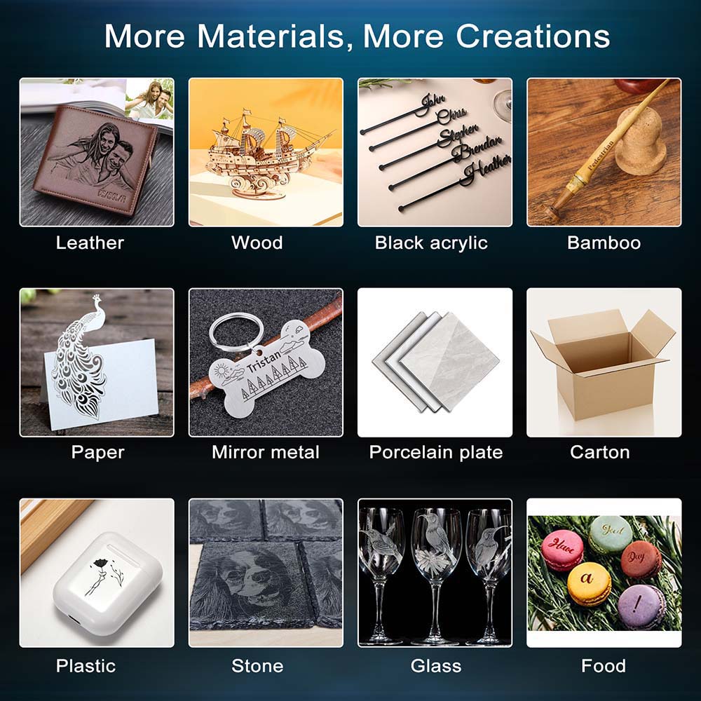 Laserový modul ZBAITU F20-VF 20W, s prívodom vzduchu, pevné zaostrenie, bod 0,08 x 0,08 mm, presnosť 0,01 mm, dvojitý ventilátor